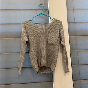 Gray Sweater